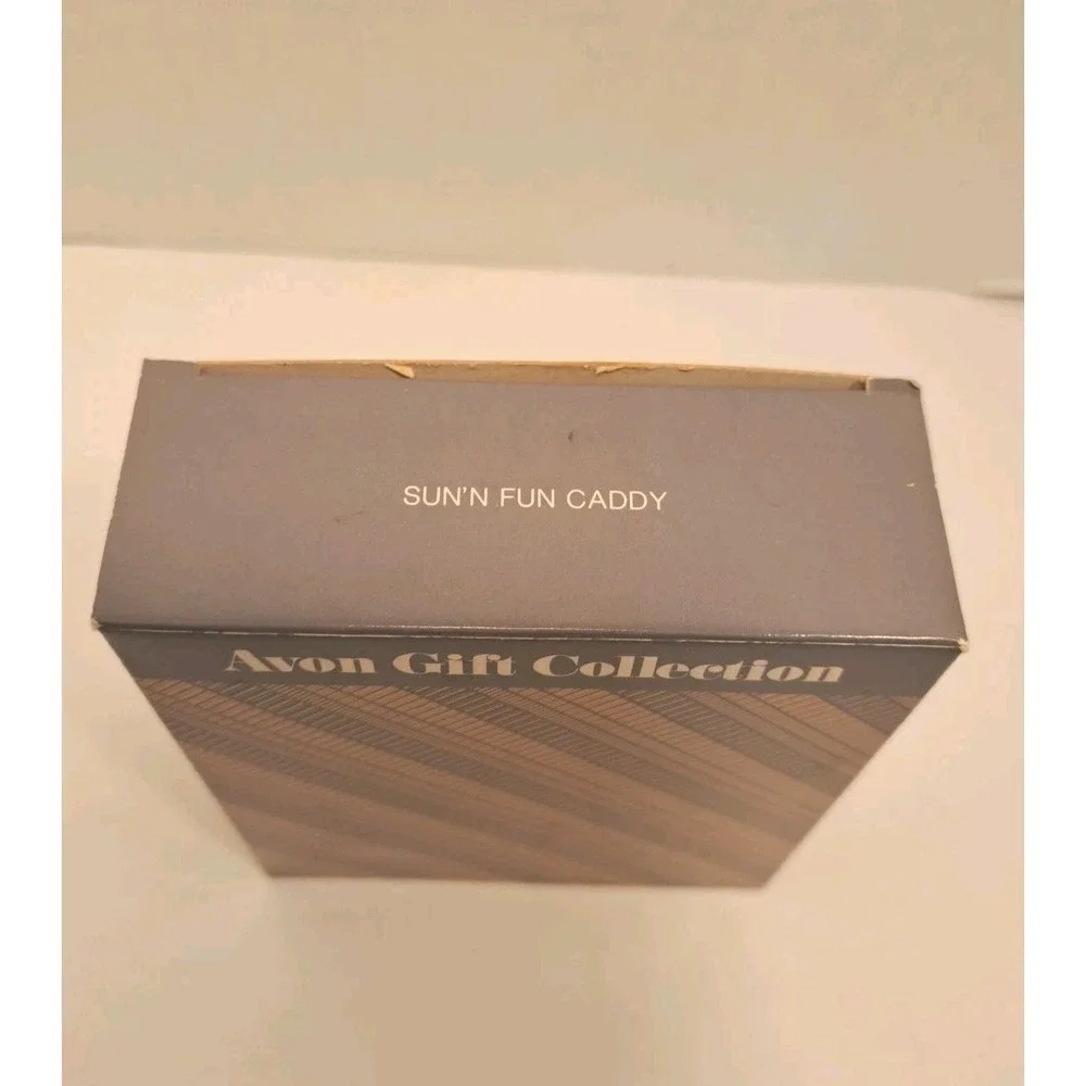 Avon Sun'N Fun Caddy Vintage Waterproof Case Retro